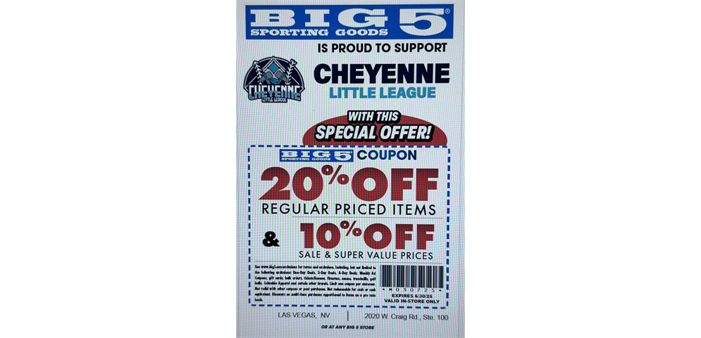 Big 5 Special